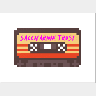 Saccharine Trust 8bit cassette Posters and Art